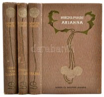 3 Könyv - Herczeg Ferenc: Szabolcs Házassága; Arianna; Szabolcs Házassága. Bp., 1904, 1905, 1906, Singer és Wolfner. Kia - Ohne Zuordnung