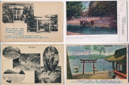 ** 24 Db RÉGI Japán Városképes Lap / 24 Pre-1945 Japanese Town-view Postcards - Unclassified