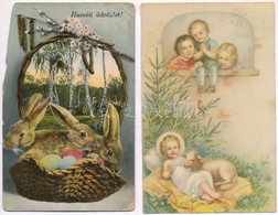 ** * 12 Db RÉGI Művészlap, Vegyes, Minőség / 12 Pre-1945 Motive Postcards, Mixed Quality - Zonder Classificatie