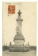 Carte Postale Ancienne Eyguières - Monument Monier - Eyguieres