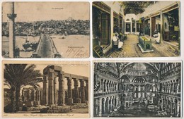 ** * 8 Db Főleg RÉGI Török és Arab Városképes Lap / 8 Mostly Pre-1945 Turkish And Arabic Town-view Postcards - Zonder Classificatie