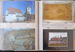 ** * Kb. 200 Db MODERN Kárpát-medencei Képeslap Templomokkal Albumban / Cca. 200 Modern Church Postcards From The Carpat - Non Classificati