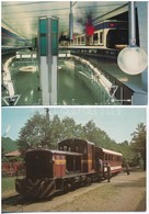 ** * 10 Db MODERN Vasúti Motívumlap: Villamos, Vonat, Metro / 10 Modern Railway Motive Postcards: Trains, Trams And Metr - Non Classificati