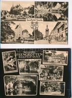 ** 8 Db MODERN Külföldi Barlang Képeslap / 8 Modern European Cave Postcards - Non Classificati