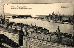 ** T1/T2 Budapest I. Kilátás A Margitsziget Felé, Margit Híd, Országház, Parlament. Divald Károly 15. Sz. - Ohne Zuordnung