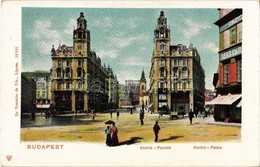 ** T2 Budapest V. Klotild Paloták, épülő Erzsébet Híd, üzletek. Dr. Trenkler és Trs. 19101. - Unclassified