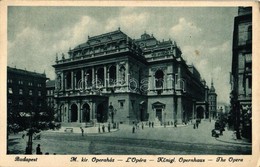 T3/T4 Budapest VI. Magyar Királyi Operaház (ázott / Wet Damage) - Ohne Zuordnung