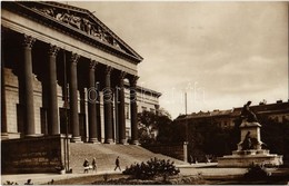 T2 Budapest VIII. Magyar Nemzeti Múzeum, Arany János Szobor. Csiky Foto - Unclassified