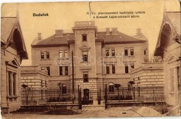 T3 1908  Budapest XXII. Budafok, M. Kir. Pincemesteri Tanfolyam épülete A Kossuth Lajos Utcáról Nézve. Kohn és Grünhut 1 - Unclassified