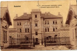 T3 1908  Budapest XXII. Budafok, M. Kir. Pincemesteri Tanfolyam épülete A Kossuth Lajos Utcáról Nézve. Kohn és Grünhut 1 - Ohne Zuordnung