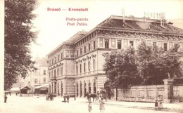 ** T2 Brassó, Kronstadt, Brasov; Posta Palota. Brassói Lapok Kiadása / Postal Palace - Non Classés
