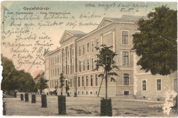 T4 Gyulafehérvár, Karlsburg, Alba Iulia; Katolikus Főgimnázium / Catholic Grammar School (b) - Ohne Zuordnung