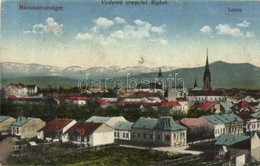 T3 Máramarossziget, Sighetu Marmatiei; Látkép. Benkő Miklós Kiadása / General View + 1940 Máramarossziget Visszatért So. - Ohne Zuordnung