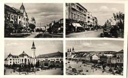 T2 Marosvásárhely, Targu Mures; Utcaképek, Splendid Szálló, Kertész Rezső, Révész Béla Rt. és Kalap Király üzlet / Stree - Ohne Zuordnung