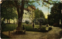 T3 1916 Nagyszeben, Hermannstadt, Sibiu; Stadtpark Mit Sanatorium / Park, Szanatórium. G. A. Seraphin Kiadása / Park, Sa - Ohne Zuordnung