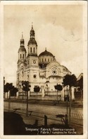 T2/T3 1931 Temesvár, Timisoara; Fabrica, Biserica Romana / Fabrik, Rumänische Kirche / Görögkeleti Román Ortodox Templom - Ohne Zuordnung