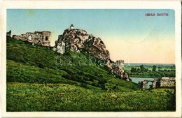 ** T2 Dévény, Theben A. D. Donau, Devín (Pozsony, Bratislava); Vár / Hrad / Castle (képeslapfüzetből / From Postcard Boo - Sin Clasificación