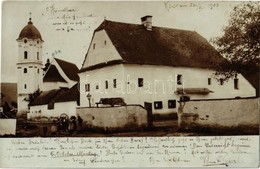 * T2 1903 Kövi, Kamenany; Nagy Vendéglő, Községháza, Templom / Restaurant, Inn, Town Hall, Church. Photo - Ohne Zuordnung