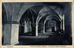 T2/T3 Lőcse, Levoca; Városháza Belső Csarnoka / Vnútorná Chodba Radnice / Town Hall Interior (EK) - Ohne Zuordnung