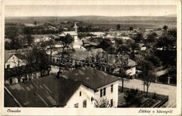 T2/T3 Oroszka, Oroska, Pohronsky Ruskov; Látkép, Templom / General View With Church - Ohne Zuordnung