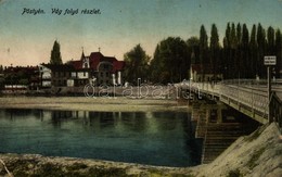 T2/T3 Pöstyén, Piestany; Vág / River, Bridge (EK) - Ohne Zuordnung