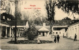 T2/T3 1912 Pöstyén, Pistyan, Piestany; Régi Fürdők, Létra. Kiadja Kaiser Ede 278. / Alte Bäder / Spa, Old Bathing Houses - Ohne Zuordnung