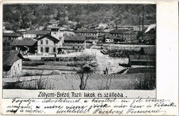 T3 1901 Zólyombrézó, Podbrezová; Tiszti Lakok és Szálloda, Iparvasút, Vasgyár, Vasútállomás / Iron Works, Officers' Hous - Ohne Zuordnung