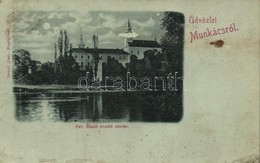 * T2/T3 1899 Munkács, Mukacevo, Mukacheve; Szent Basil Rendű Zárda; Kiadja Bertsik Emil / Nunnery (EK) - Ohne Zuordnung