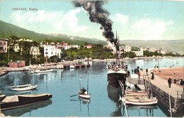 T2 Abbazia, Opatija; Port View With Ships - Zonder Classificatie