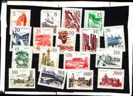 5949BIS )  JUGOSLAVIA-1961-62: Serie ORDINARIA INDUSTRIA E COSTRUZIONI-MNH** - Verzamelingen & Reeksen