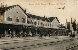 T2/T3 1912 India, Indija; Vasútállomás / Bahnhof / Kolodvor / Railway Station (EK) - Zonder Classificatie