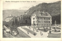 ** T2 Baden Bei Wien, Musiker-Erholungsheim / Hotel - Zonder Classificatie