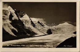 * T2/T3 Grossglockner, Johannisberg, Pasterze / Mountains, Glacier + Kaiser Franz Josef Haus Cancellation (EK) - Zonder Classificatie
