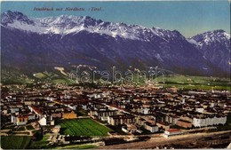 T2/T3 Innsbruck Mit Nordkette (Tirol) / Mountain Range (worn Corners - Ohne Zuordnung