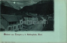 ** T1/T2 Langen Am Arlberg, Gasthof Zur Post / Inn, Hotel. Ottmar Zieher 151j. - Ohne Zuordnung