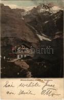 T2/T3 1904 Moserboden Hotel G. Klockerin (Glockerin). Verlag Würthle & Sohn / Chalet (EK) - Ohne Zuordnung