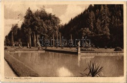 T2/T3 1915 Salzburg, Schloss Hellbrunn, Partie / Castle Park (EK) - Ohne Zuordnung