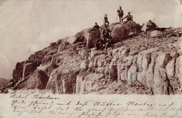 * T3/T4 1900 Warscheneck Spitze, Bergsteigern / Alpinists, Photo (Rb) - Ohne Zuordnung