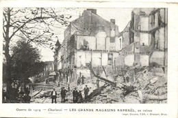 * T3 1914 Charleroi, Les Grands Magasins Raphael / Ruins After WWI Bombing  (EB) - Ohne Zuordnung