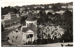 T2 Marianske Lazne, Marienbad; Kursaal, Neubad, Ferdinandsbrunnen / Spa Buildings, Public Well - Unclassified