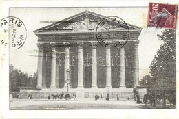 * Paris - 2 Pre-1945 French Town-view Postcards: La Place De La Concorde, L'Église Sainte-Madeleine - Unclassified