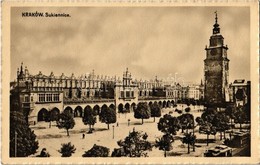 ** T1/T2 Kraków, Krakau, Krakkó; Sukiennice / Kraków Cloth Hall, Market, Trams - Unclassified