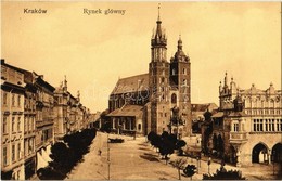 ** T1 Kraków, Rynek Glówny / Square, Cathedral - Zonder Classificatie