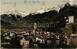 * T2 1909 Merano, Meran (Südtirol); Zielspitze, Tschigal, Muthspitze. Photo Baryt. Hugo Radeck Kunstv.-Anstalt No. 1700. - Zonder Classificatie