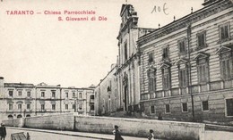 ** T3 Taranto, Chiesa Parrocchiale San Giovanni Di Dio / Parish Church (small Tear) - Unclassified