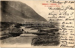 * T2 1901 Caucasus, Caucase; Kuban River, Bridge - Ohne Zuordnung