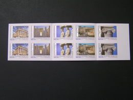 GREECE 2019 Booklets SELF-ADHESIVE Stamps ACROPOLIS MNH..) - Carnets