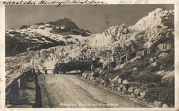 T3 Furkastrasse, Postauto, Rhonegletscher / Street, Mail Car, Glacier (EB) - Ohne Zuordnung