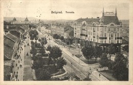 T2 Belgrade, Beograd; Terasia / Street View, Trams - Non Classés