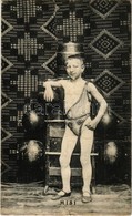 ** T2/T3 Misi A Súlyemelő Gyerek / Misi, The Weight-lifter Child, Circus Acrobat  (fa) - Unclassified